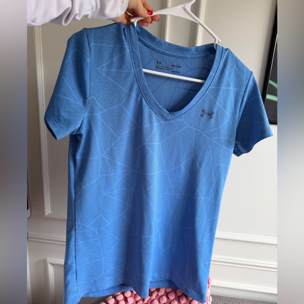 Underarmour heatgear blue active t-shirt